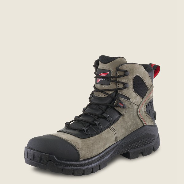 Bottes de Sécurité Red Wing - Crv™ - 6-Inch Toe - Vert Olive/Noir - Homme 607ALTPUJ